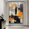 Handmade Original Colorful Textured Oil Painting on Canvas;  Large Abstract Modern Fantanstic Acrylic Painting Boho Wall Art Living Room Home Decor -