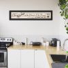 "Kitchen Is The Heart of The Home" by Millwork Engineering, Ready to Hang Framed Print, Black Frame - as Pic