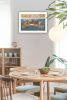 "Sea Harvest" By Pam Britton, Printed Wall Art, Ready To Hang Framed Poster, White Frame - as Pic