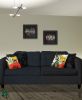 "Cherish and Have Faith" 2-Piece Vignette by House Fenway, Ready to Hang Framed Print, Black Frame - as Pic