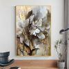 Handmade Flower Oil Painting On Canvas Wall Art Decoration Modern Abstract PictureLiving Room Hallway Bedroom Luxurious Decorative Painting - 90X120cm