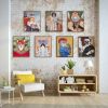 Rosie the Feline Framed Canvas Wall Art - as Pic
