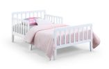 Jax Toddler Bed White - as Pic