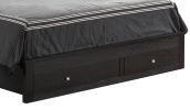 Glory Furniture Burlington G2450D-FSB2 Full Storage Bed , Black - as Pic