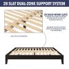 Nix - Full Platform Bed - Black - as Pic