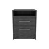 Nightstand Cartiz, Bedroom, Smokey Oak - Smokey Oak