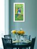 "Plovercrest" By Lisa Morales, Printed Wall Art, Ready To Hang Framed Poster, White Frame - as Pic