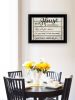 "Our House is Lived In" by Cindy Jacobs, Ready to Hang Framed Print, Black Frame - as Pic