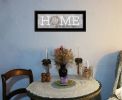 "Home - Where Our Story Begins" by Marla Rae, Ready to Hang Framed Print, Black Frame - as Pic