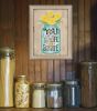 "Sunshine" By Deb Strain, Printed Wall Art, Ready To Hang Framed Poster, Beige Frame - as Pic