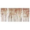 Triptych 3-piece Textured Canvas Wall Art Set - as Pic