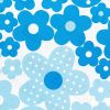Polka Dot Flowers - Wall Decals Stickers Appliques Home Decor - HEMU-HL-1282