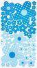 Polka Dot Flowers - Wall Decals Stickers Appliques Home Decor - HEMU-HL-1282