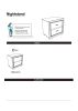 Metallic Gray Color Nightstand Bedroom 1pc Nightstand Solid wood Acrylic Hardware 2-Drawers bedside Table - as Pic