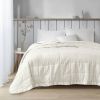 Oversized Down Alternative Blanket with Satin Trim - as Pic