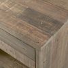 Solid Wood Nightstand - as Pic