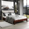 Nix - Queen Platform Bed - Natural - as Pic