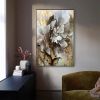 Handmade Flower Oil Painting On Canvas Wall Art Decoration Modern Abstract PictureLiving Room Hallway Bedroom Luxurious Decorative Painting - 50X70cm