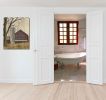 "Mail Pouch Barn" by Billy Jacobs, Printed Wall Art on a Wood Picket Fence - as Pic