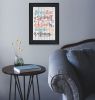 "Never Allow Yourself" by Susan Ball, Ready to Hang Framed Print, Black Frame - as Pic