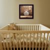 "Ruby the Rabbit" by Bonnie Mohr, Ready to Hang Framed Print, Black Frame - as Pic