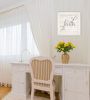 "Simple Words - Faith" by Marla Rae, Ready to Hang Framed print, White Frame - as Pic