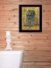 "Thinking Room" By Gail Eads, Printed Wall Art, Ready To Hang Framed Poster, Black Frame - as Pic