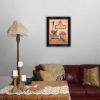 "Give Us This Day" By Mary June, Printed Wall Art, Ready To Hang Framed Poster, Black Frame - as Pic
