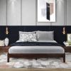 Nix - Queen Platform Bed - Natural - as Pic