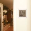 "Hugs Around the Neck" by Deb Strain, Ready to Hang Framed Print, White Frame - as Pic