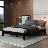 Nix - Full Platform Bed - Black - as Pic