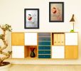 "Create Beauty Collection" 2-Piece Vignette By Robin-Lee Vieira, Printed Wall Art, Ready To Hang Framed Poster, Black Frame - as Pic