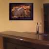 "Football - A Family Tradition" By Lori Deiter, Printed Wall Art, Ready To Hang Framed Poster, Black Frame - as Pic