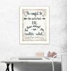 "Be Careful" by Annie LaPoint, Ready to Hang Framed Print, White Frame - as Pic