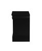 Louis Philippe III Nightstand in Black - 19503