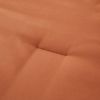 Boho Comforter Set, Boho Bedding set with Pom Poms Fringe Design, 1 Aesthetic Comforter and 2 Pillowshams - Burnt Orange - Queen