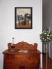 "Home Story" By Susan Boyer, Printed Wall Art, Ready To Hang Framed Poster, Black Frame - as Pic