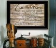 "A Farmer's Prayer" by Cindy Jacobs, Ready to Hang Framed Print, Black Frame - as Pic