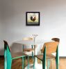 "Raleigh the Rooster" by Bonnie Mohr, Ready to Hang Framed Print, Black Frame - as Pic