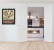 "Farmhouse Kitchen" by Linda Spivey, Printed Wall Art on a Wood Picket Fence - as Pic