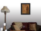 "London Travel Poster" By Debbie DeWitt, Printed Wall Art, Ready To Hang Framed Poster, Black Frame - as Pic