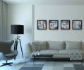 "Yoga Collection " 4-Piece Vignette By Debbie DeWitt, Printed Wall Art, Ready To Hang Framed Poster, Black Frame - as Pic