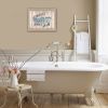 "Take a Bubble Bath" By Debbie DeWitt, Printed Wall Art, Ready To Hang Framed Poster, Beige Frame - as Pic