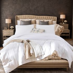 Polyester Brushed Single Quilt Core, Dot Quilting, Microfiber Filling, Suitable For All Seasons, Down Quilt Alternative, Breathable And Warm,CPC (Option: 229cmX229cm 4pcs)