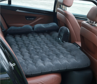 Car Inflatable Bed (Option: Black Wave)